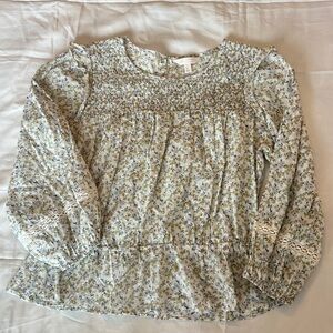 Lauren Conrad size large floral blouse